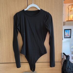 Black Long Sleeve Bodysuit